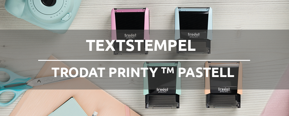 Textstempel Trodat Printy Pastell